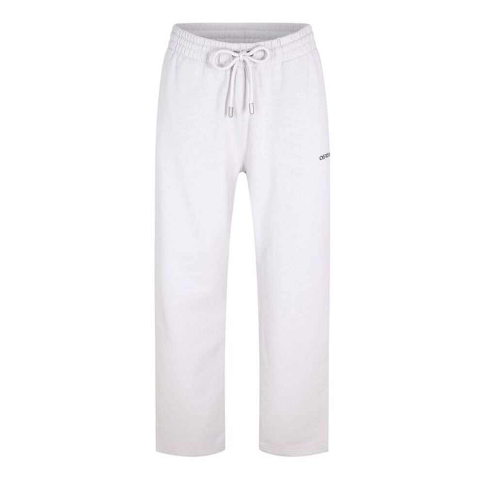 Off White Unisex Adult Pixel Sweatpants / Stone/Black